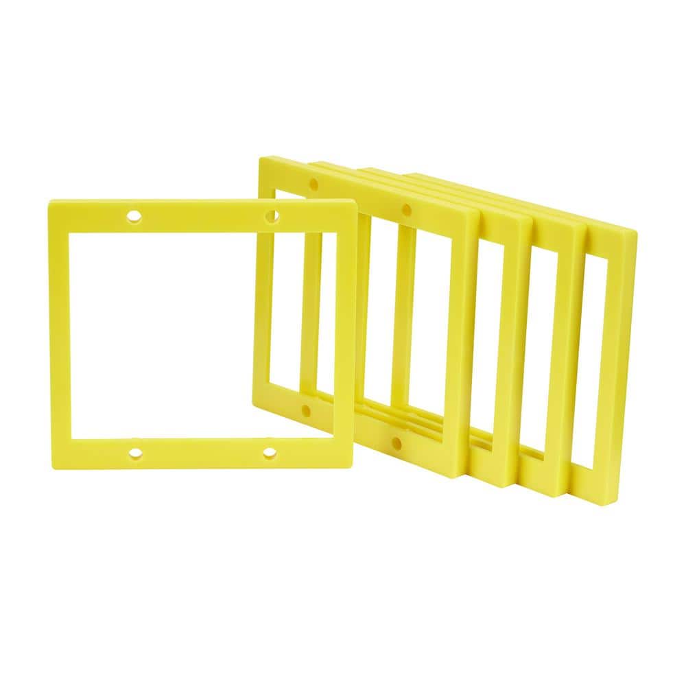 ReceptXtenders 2Gang 1/4 in. Electrical Receptacle Box Extension Ring