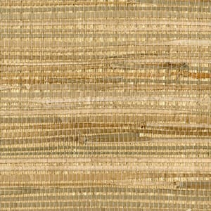 Zoho Neutral Foil Grass Grass Cloth Peelable Wallpaper (Covers 72 sq. ft.)