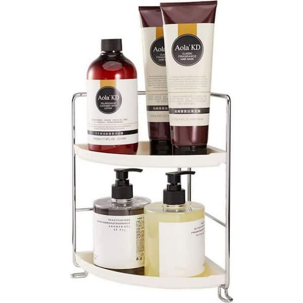 1pc Multi-layer Wall-Mounted Cosmetics Shelf for Bathroom Storage - Easy  Installation and Organization