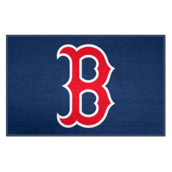 Boston Red Sox Navy 1.5 ft. x 2.5 ft. Starter Area Rug