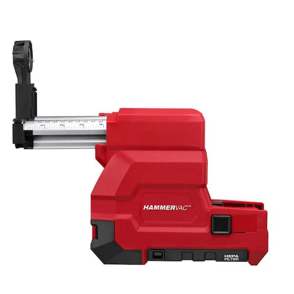 Milwaukee M18 18-Volt Lithium-Ion Cordless HammerVac HEPA Filtered Dust  Extractor (Tool-Only) 2715-DE The Home Depot
