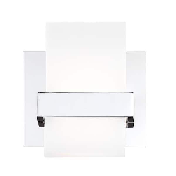 Eurofase Cambridge 6.25 in. Chrome LED Sconce