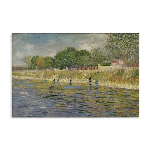 Stupell Industries Classic Van Gogh River Landscape by one1000paintings Unframed Nature Graphic Art Print 20 in. x 30 in.