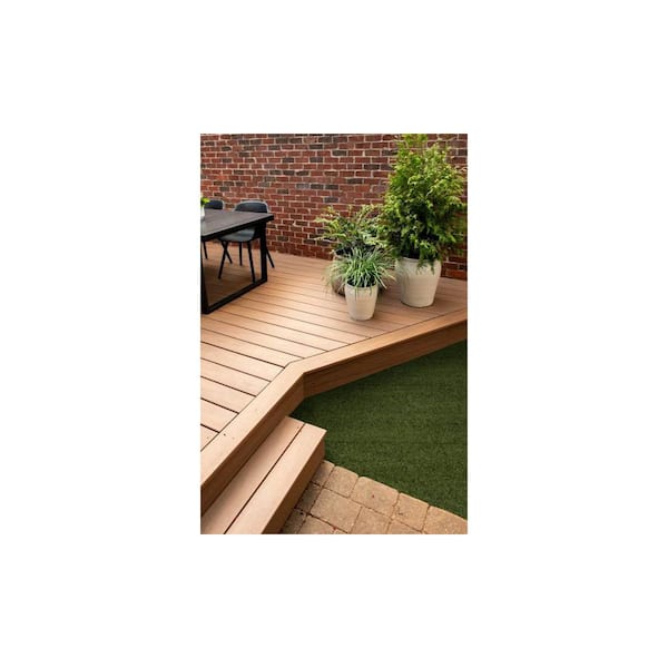 Trex Transcend Lineage 1 in. x 8 in. x 12 ft. Jasper Composite