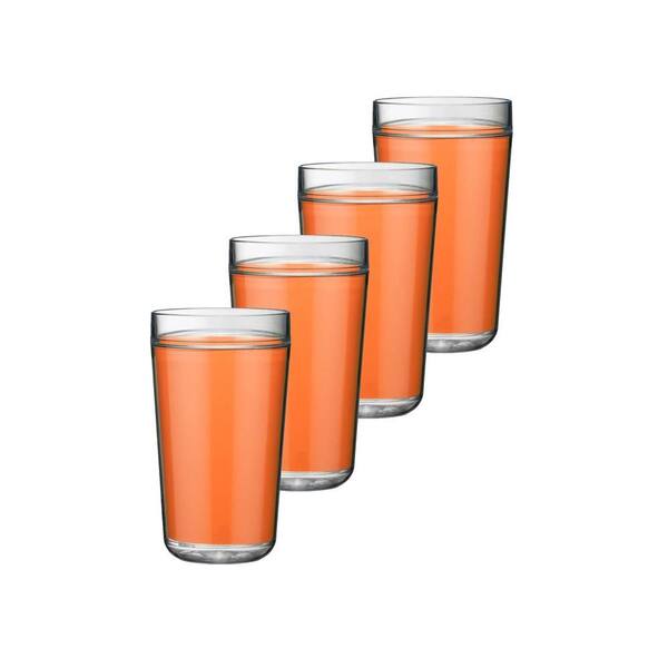 Kraftware 24 oz. Insulated Drinkware in Spicy Orange (Set of 4)-DISCONTINUED