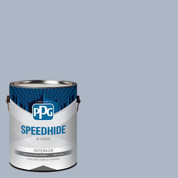 1 gal. PPG1042-4 Blue Beard Satin Interior Paint