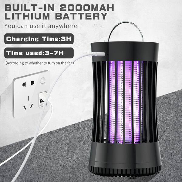 Oyezvary Portable USB Electronic Mosquito Killer Lamp/Bug Zapper