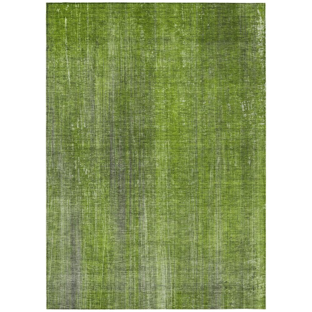 Addison Rugs Chantille ACN552 Green 10 ft. x 14 ft. Machine Washable