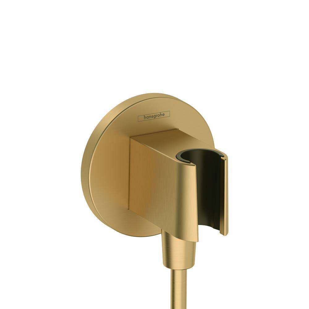 FixFit S 1/2 in. Plastic Wall Outlet with Handshower Holder in Brushed Gold Optic price history on PriceWatchPro