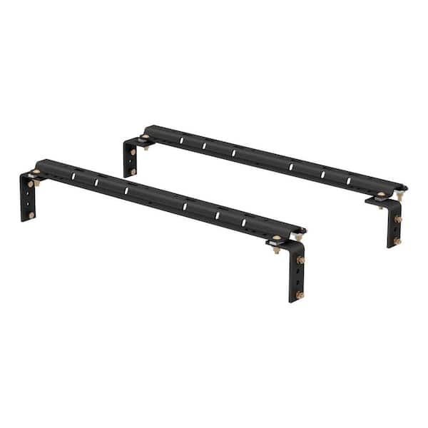 CURT Universal 5th Wheel Base Rails (Carbide Black)