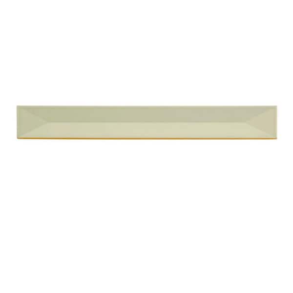 Horizonte 2 in. x 16 in. Glossy Soft Mint Green Ceramic Deco Subway Wall Tile (10.76 sq. ft./case)-50 Pack