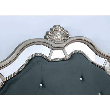 William's Home Furnishing Azha in Silver California King Bed CM7194CK-BED