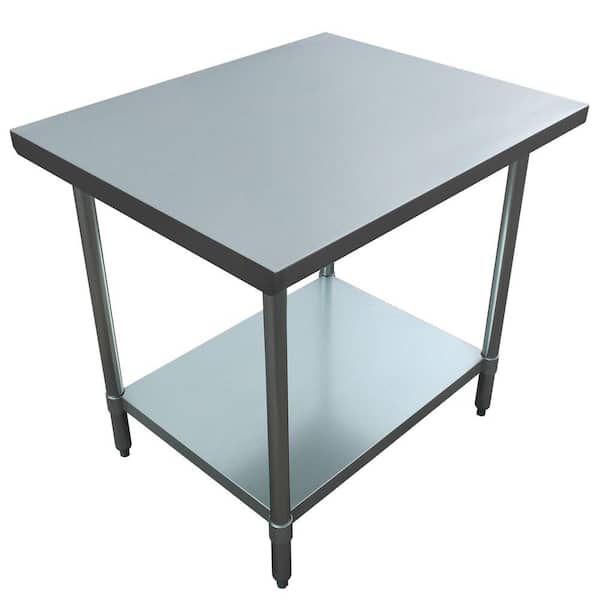 Unbranded Stainless Steel Kitchen Utility Table