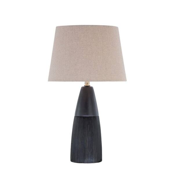 Illumine 24 in. Dark Bronze Table Lamp