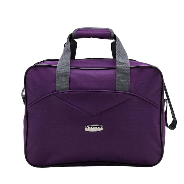 ELITE LUGGAGE Elite Purple Luggage Whitfield 5-Piece Soft side Lightweight  Rolling Luggage Set EL08094L - The Home Depot