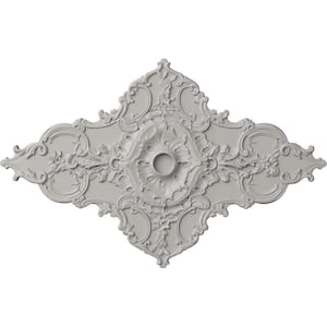 2 in. x 67-1/4 in. x 43-3/8 in. Polyurethane Melchor Diamond Ceiling, Ultra Pure White