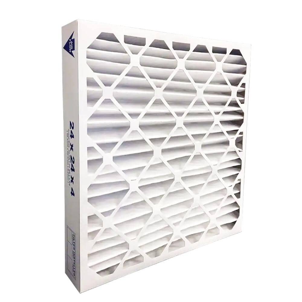 HDX 24 in. x 24 in. x 4 in. Contractor Pleated Air Filter FPR 7, MERV 8