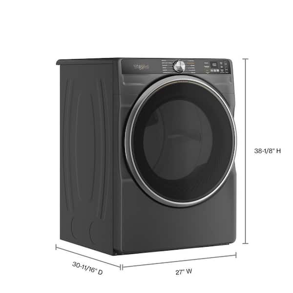 Whirlpool 7.4 Cu. Ft. vented Front Load Electric Dryer in Volcano