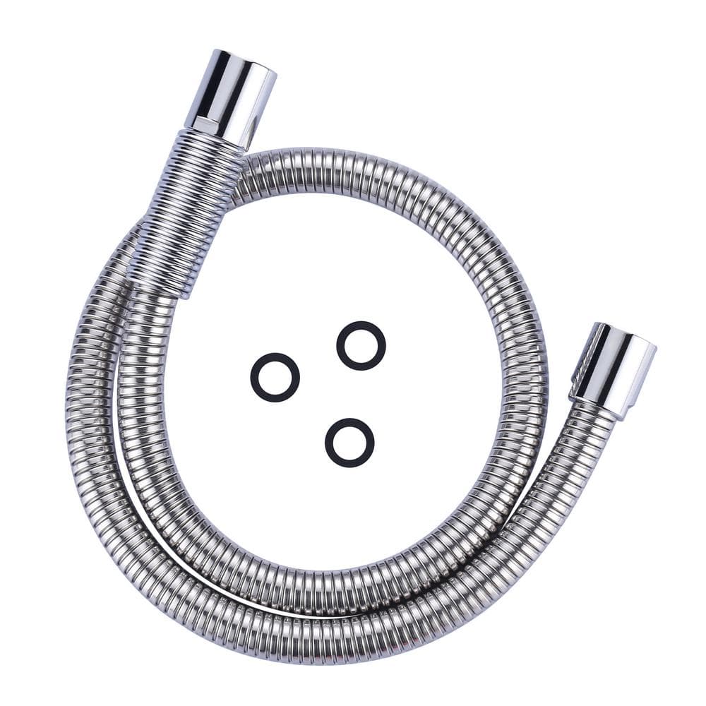 IVIGA 38 in. Stainless Steel Flexible Hose Pre Rinse Sprayer Assembly ...