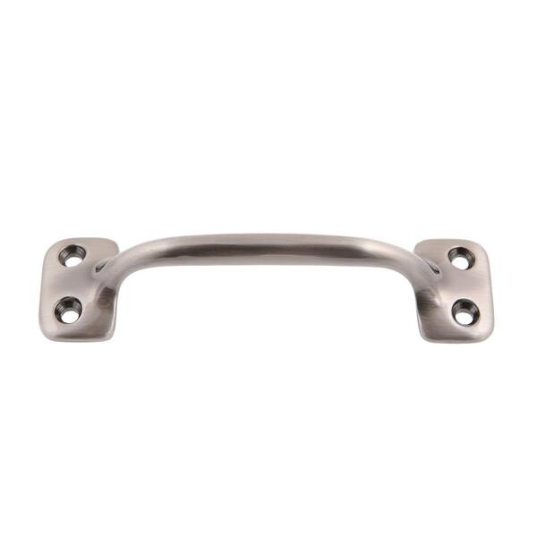 idh by St. Simons 4 in. Center-to-Center Antique Nickel Solid Brass Bar Sash Lift/Drawer Pull