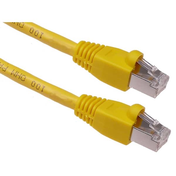 Orange Snagless/Molded Boot CNE492815 500 MHz 25 Feet Cat6a Ethernet Patch Cable 