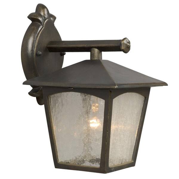 Filament Design Negron 1-Light Outdoor Oil Rubbed Bronze Wall Lantern