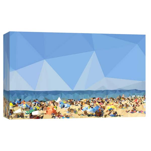 PTM Images 10 in. x 12 in. ''Beach Fragments C'' Printed Canvas Wall Art