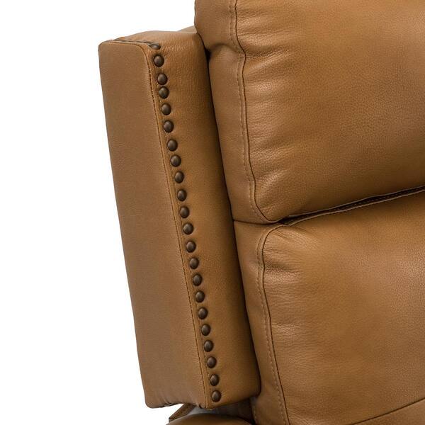 ARTFUL LIVING DESIGN Ifigenia 28.74 in. W Camel Genuine