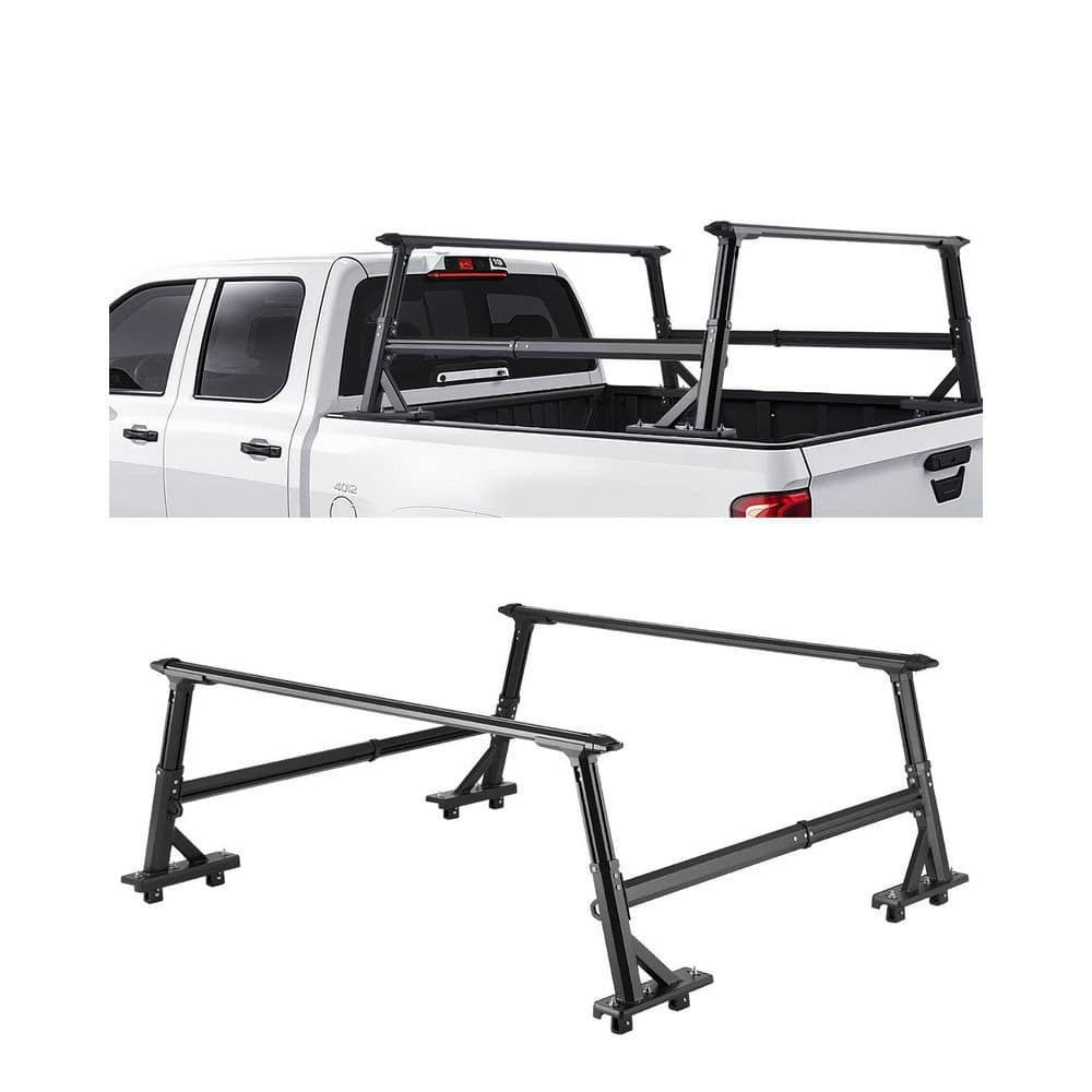 Truck Ladder Rack, 21-31.5 in. Adjustable, Non-Drilling Aluminum Sidebar, 800 lbs. Capacity Rack for Canoes, Ladders price history on PriceWatchPro