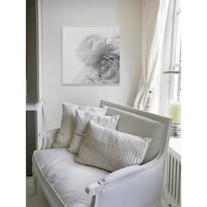 32 in. H x 32 in. W "Roses II" by Sylvia Cook Framed Printed Canvas Wall Art