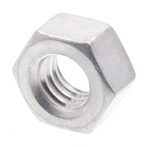 5/16 in.-18 Aluminum Finished Hex Nuts (25-Pack)