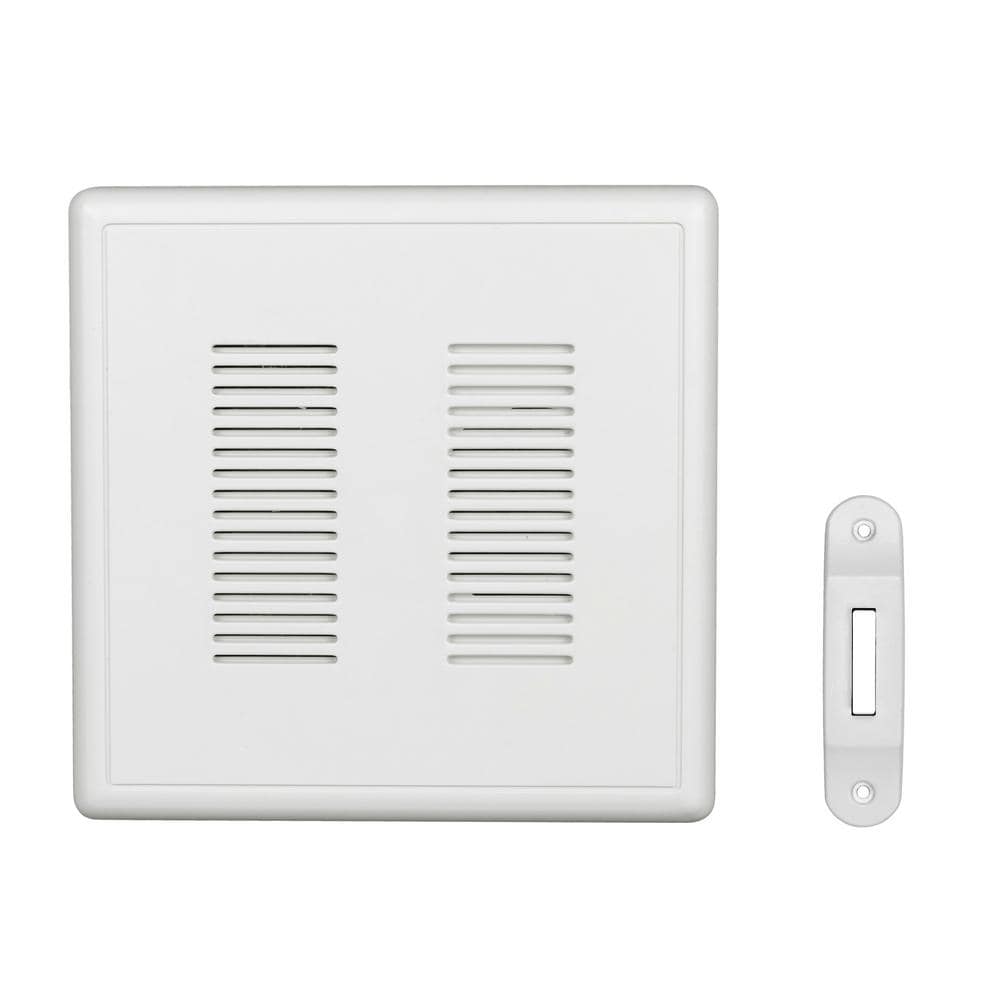 PrimeChime Plus 2 Video Compatible Wired Door Bell Chime Kit with White Decorative Button price history on PriceWatchPro