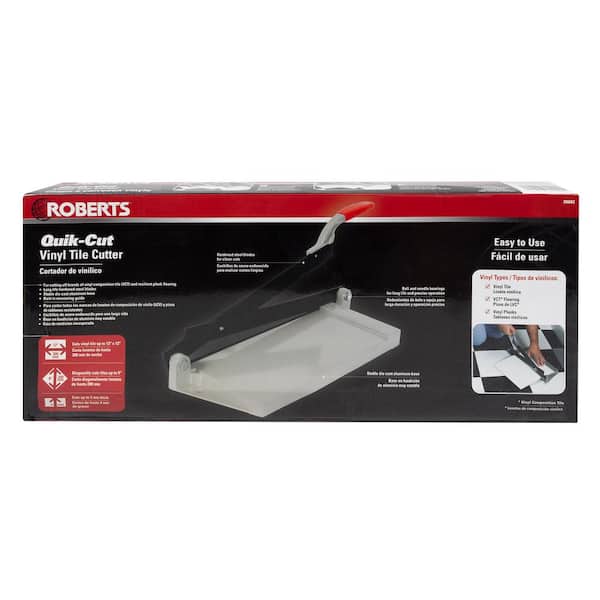 Roberts 10-895 12 inch Vinyl Tile Cutter Red