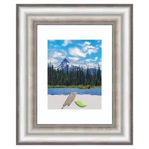 Salon Silver Picture Frame Opening Size 11x14 in. (Matted To 8x10 in.)