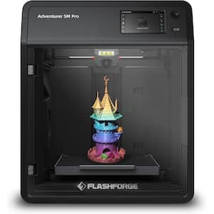 Multi-Functional Pro 3D Printer with 1 Click Auto Printing System & Quick Detachable 280°C Nozzle in Black