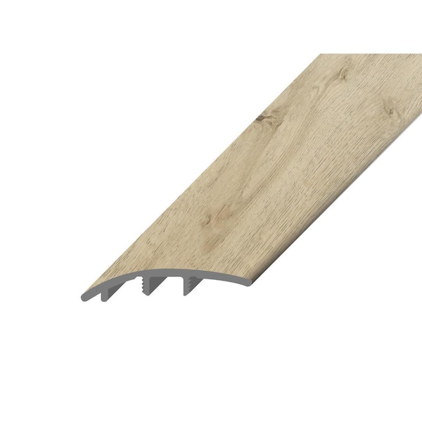 Bruce Hydralock Forested Pass .345 in. Thick x 1.89 in. Wide x 94 in. Length Vinyl Reducer Molding