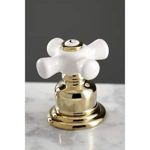 American Classic 8 in. Widespread 2-Handle Bathroom Faucet in Polished Brass