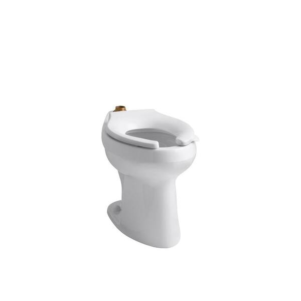 KOHLER Highline Elongated Toilet Bowl Only in White