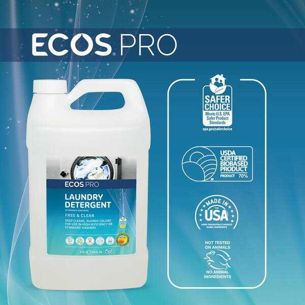 Hypoallergenic Lavender Laundry Detergent Powered By Plants - ECOS®