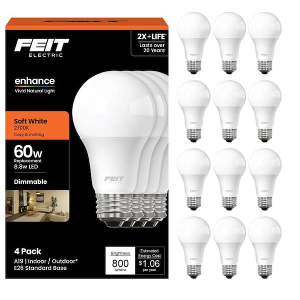 LIFX LED電球2個 LIFX Smart Light Bulbs A19 E26 (2 Pack), Color Changing RGB + Warm