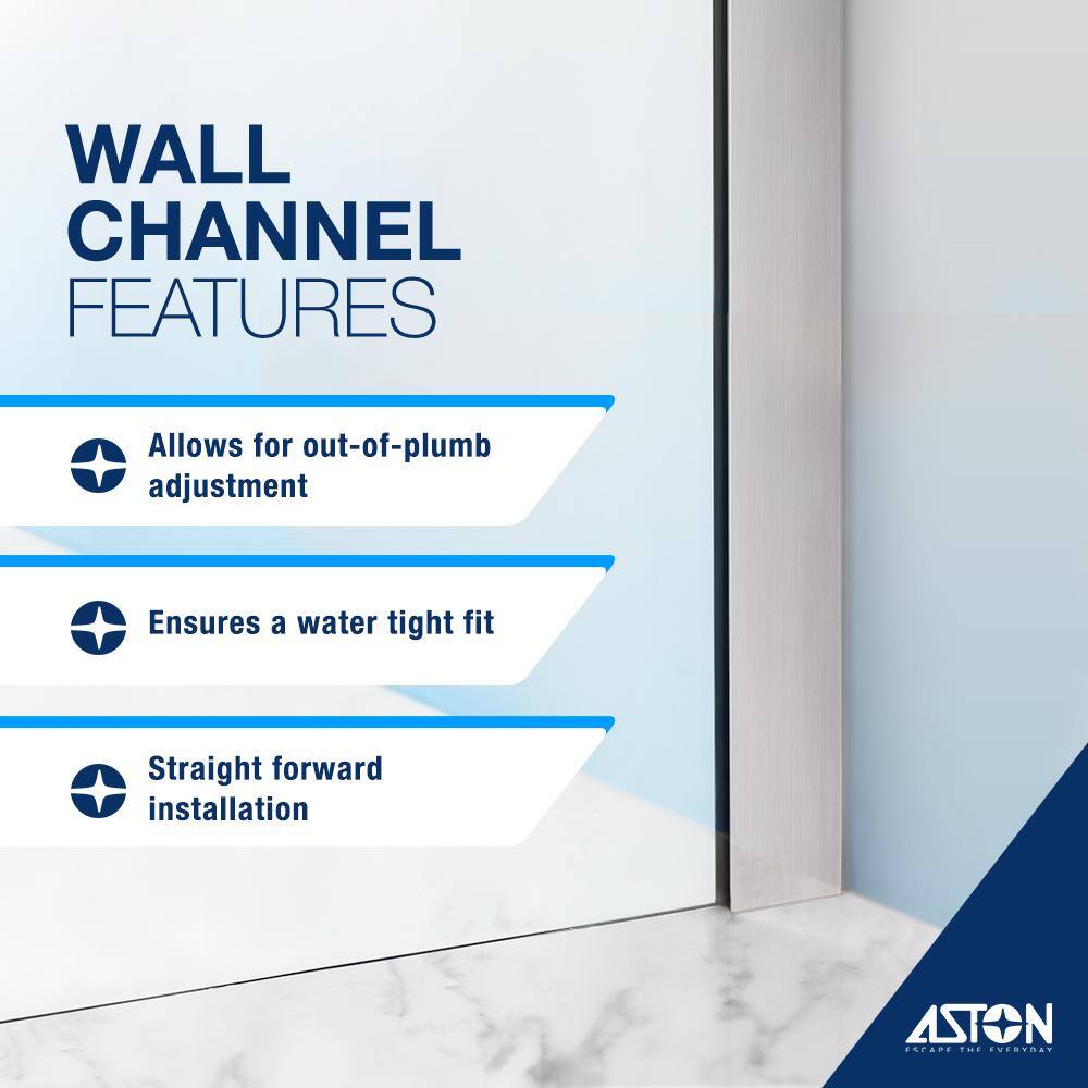 Bromley Frameless Stainless Steel Hinged Corner Shower Enclosure