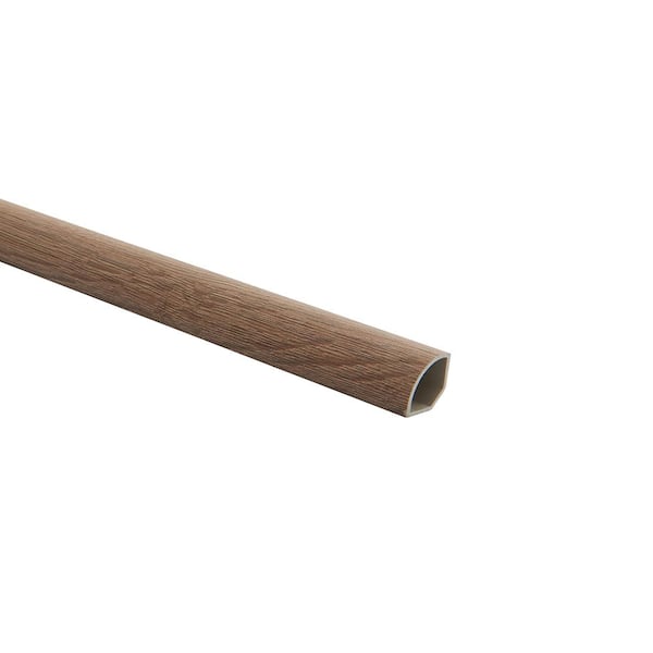 Malibu Wide Plank French Oak Fillmore 0.59 in. T x 1.023 in. W x 94.48 in. L Quarter Round