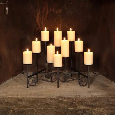 Black - Candle Holders - Home Decor - The Home Depot