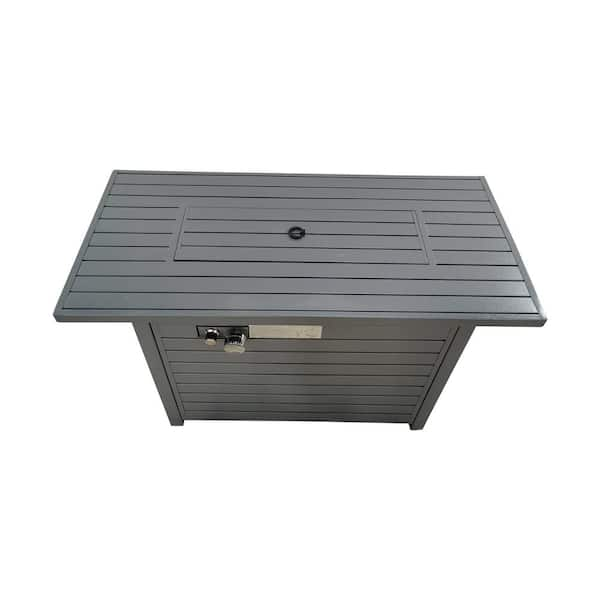 Tunearary 20 in. H x 54 in. W Propane Outdoor Patio Stainless Steel ...