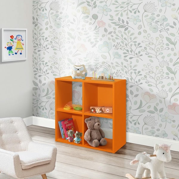 Signature Home SignatureHome Height 24 in. Tall Orange Finish Wood