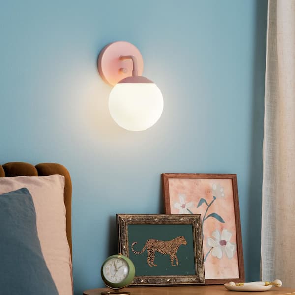 Julep 1-Light Rose Sconce