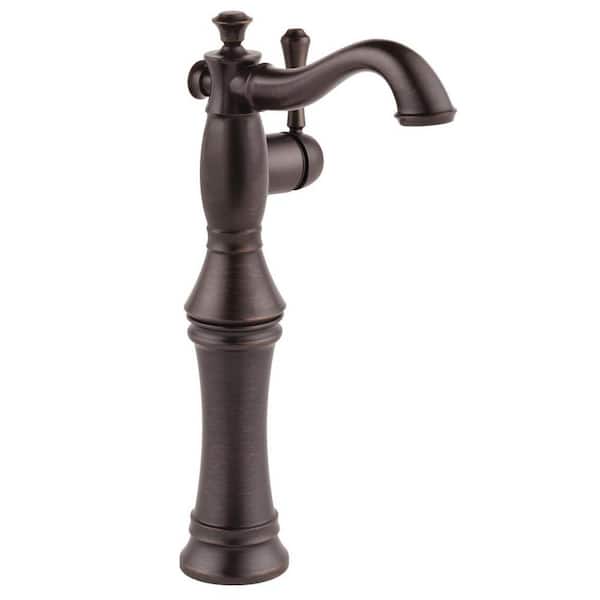Delta Cassidy Single Hole Single Handle Vessel Sink Faucet in Venetian Bronze