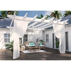 Trimaran 52 in. Indoor/Outdoor Fresh White Ceiling Fan with Wall Switch For Patios or Bedrooms