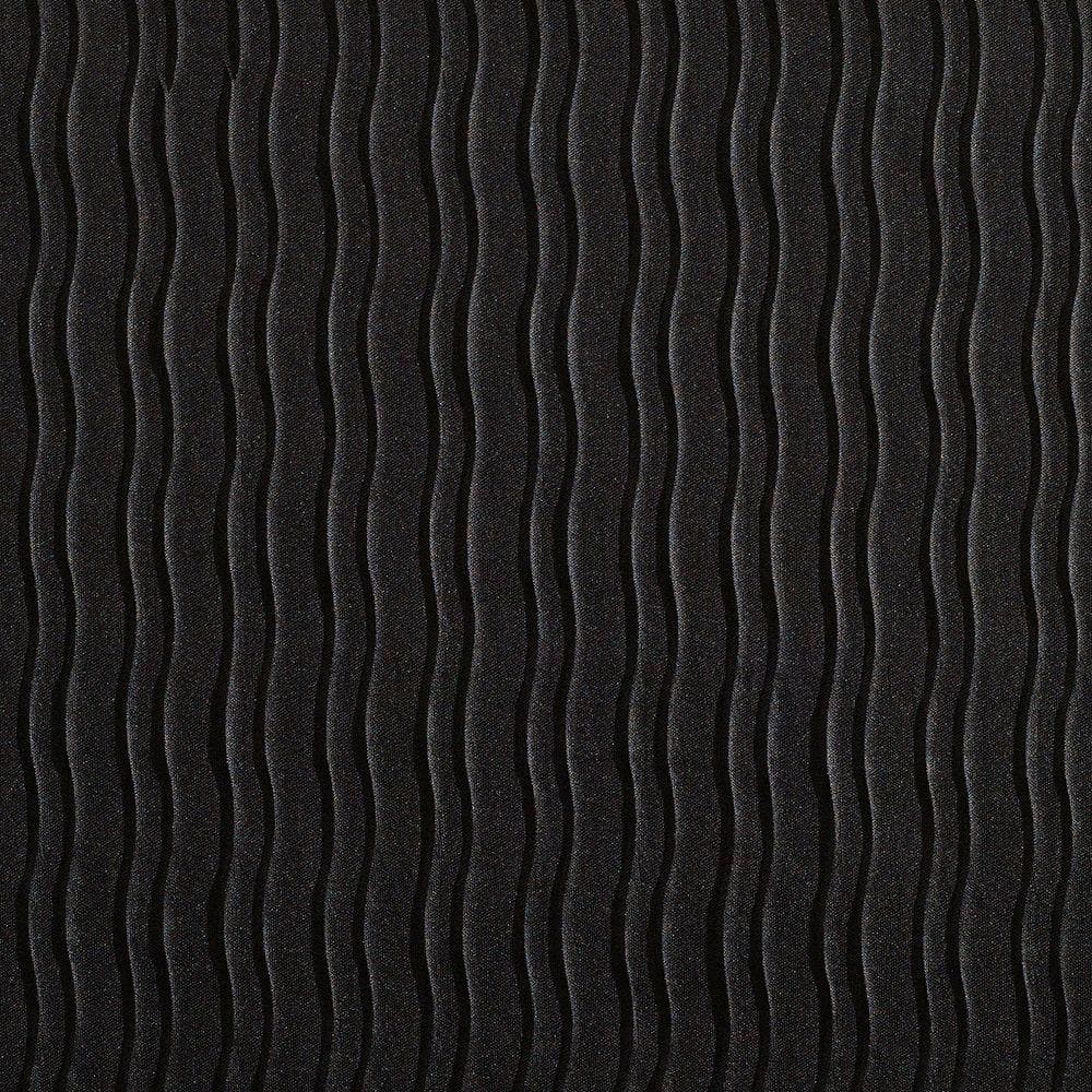 Black Polyester Rectangular Tablecloth for 6 ft Folding Tables