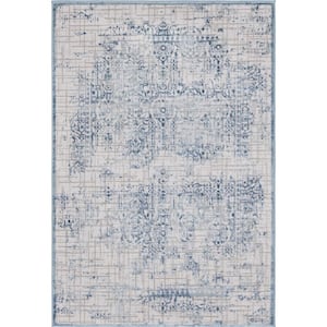 Aberdeen Stanhope Blue 4 ft. x 6 ft. Area Rug